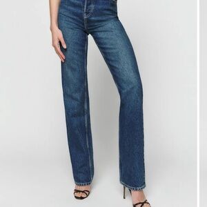 Reformation Jeans Cynthia high rise straight